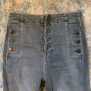J BRAND GREY SKINNY JEANS